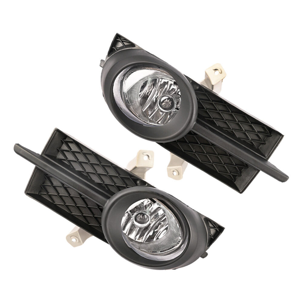 Fog Lights Front Bumper Lamps + Bulbs For 2007-2011 Chevrolet Aveo