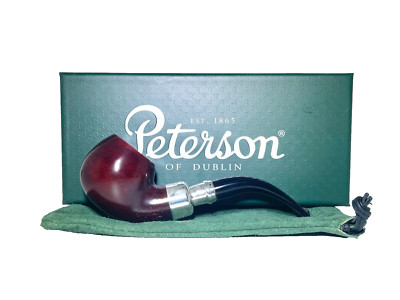 Peterson Red Spigot 03 Fishtail...Silver...New In Box...Ireland