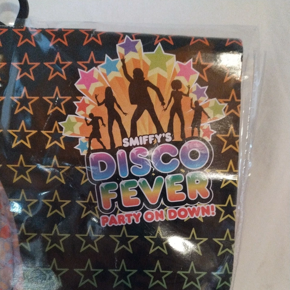 Pantalones de retazos y camisa de estampado múltiple años 70 Dude 2 piezas para hombre Foto 2 de 4