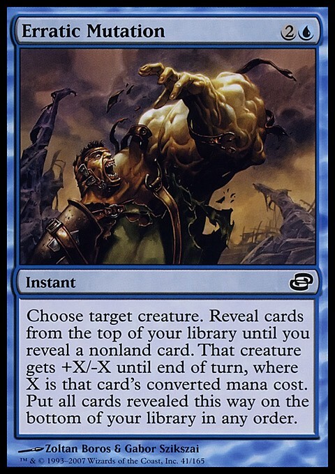 Erratic Mutation x4 4x Planar Chaos NM MTG