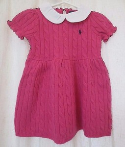 ralph lauren hot pink dress