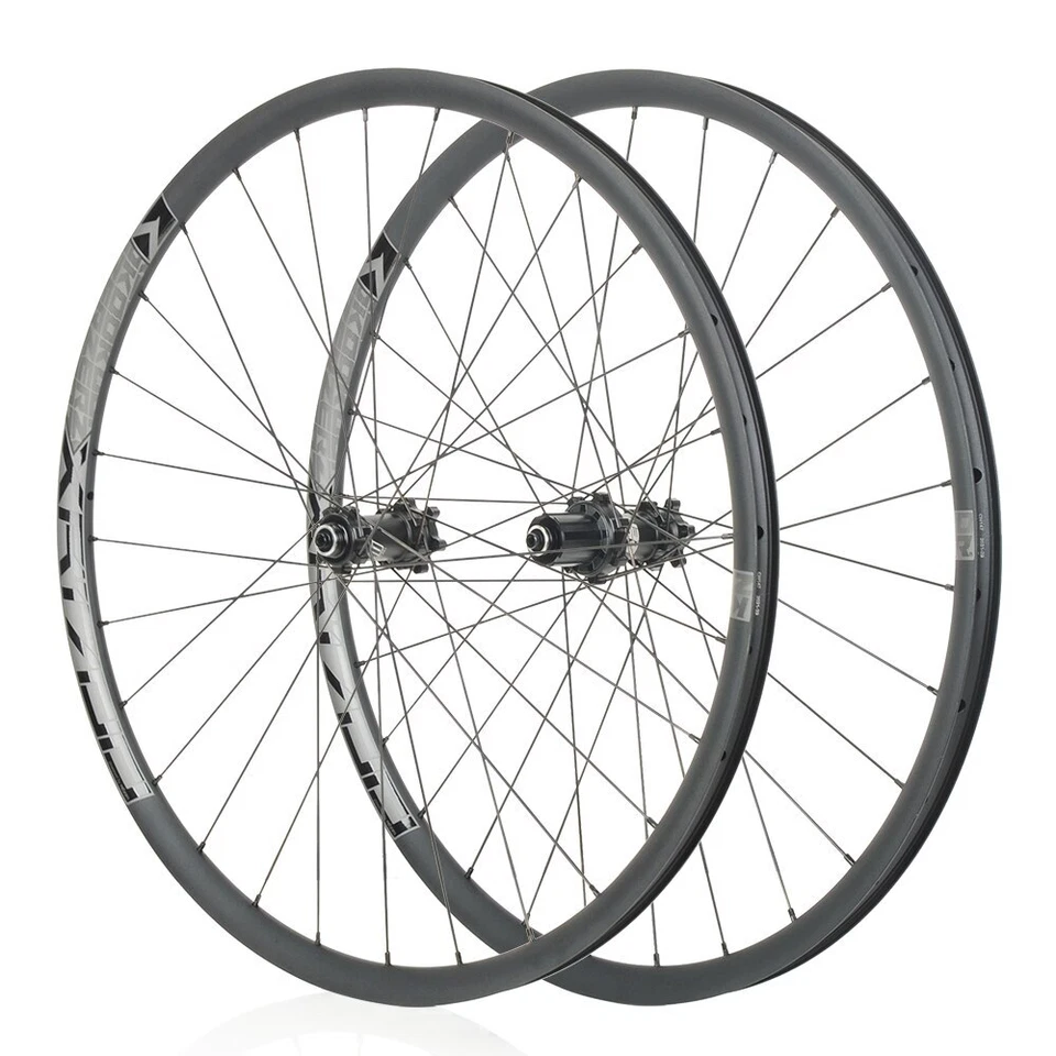 XC MTB Bicycle Wheelset 27.5” 29in QR Thru Axle HG XD MS 11S 12S Tubeless Wheels - Image 3 of 4