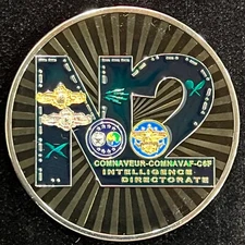 N2 COMNAVEUR-COMNAVAV-CSF Intelligence Directorate N22 Challenge Coin