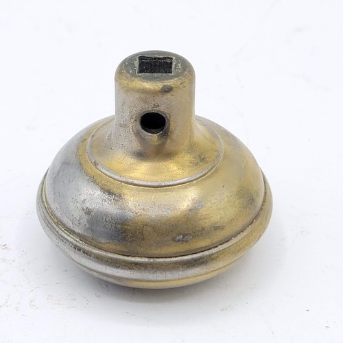 Single Vintage Steel Knob Reclaimed Salvage Hardware 2.25" - Picture 5 of 9