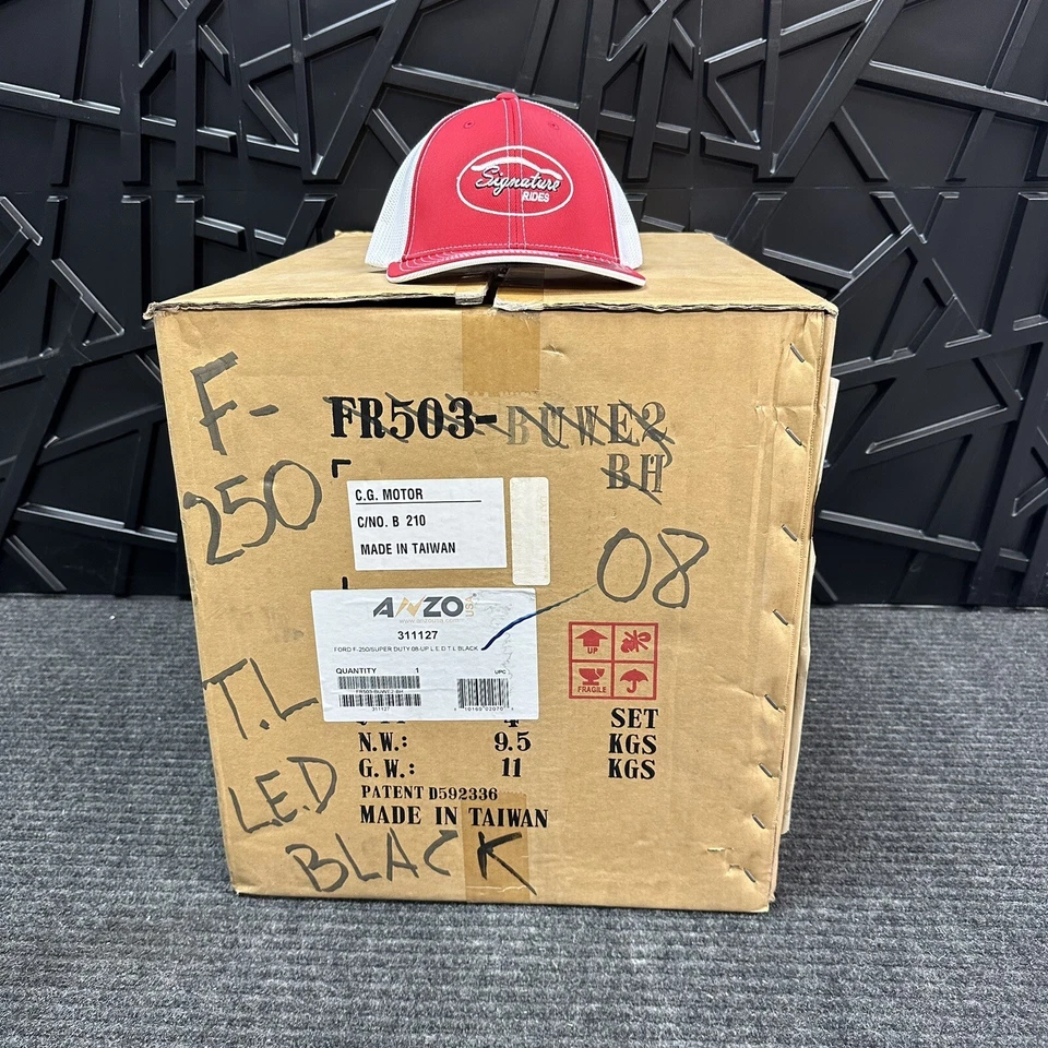 Комплект задних фонарей XL Anzo 311127 подходит для Ford F250 2008-2016 годов выпуска - Изображение 2 из 4