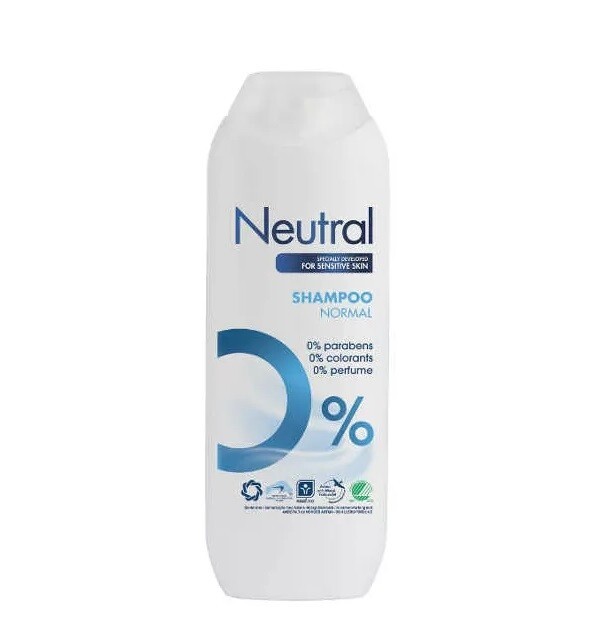 21,87€/L - Pack de 6 Champúes Neutros para Piel Sensible - Normal - 250ml