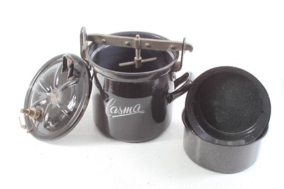 #ad Old Enamel Pressure Cooker Casma Vintage $89.35