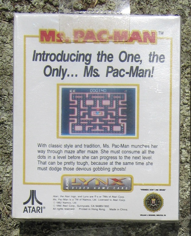 MS. PAC-MAN Atari Lynx NEW Factory Sealed 77000020451| eBay