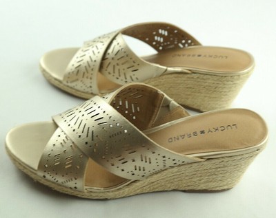 lucky brand keela wedge sandals