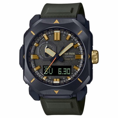 CASIO PRO TREK PRW-6900Y-3JF Climber Line Radio Solar Analog Digital Men`s Watch