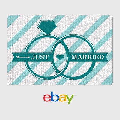 Personalized eBay Gift Cards - Wedding Designs - $25 to $200 - Email Delivery | eBay
