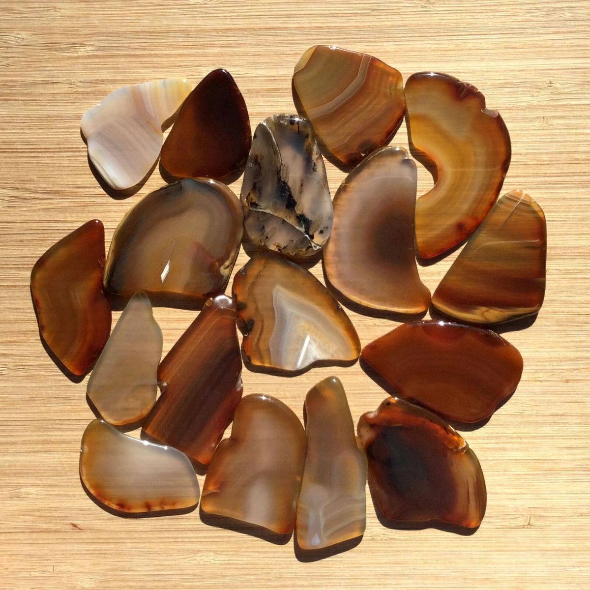 Agate sale rock slices