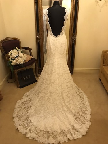 Abito da sposa Watters SOMMERSET taglia 12 avorio NUOVO!!HUge SCONTO SCONTO £200!! - Foto 8 di 12