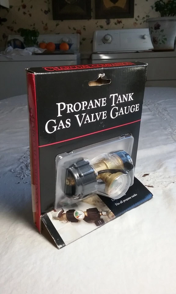 木炭伴侣丙烷罐气阀量规 CC4509 全新未拆封 — 第 3/4 张图片