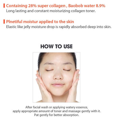 ETUDE HOUSE feuchtes Kollagen Gesicht Toner Emulsion Feuchtigkeit Hautpflege NEU - Bild 5 von 19