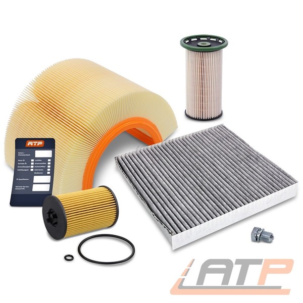 Inspektionspaket Filterset B FÜR Audi A3 Seat Leon VW Golf 7 Passat 1.6 2.0 TDI-image