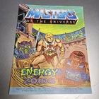 Vintage He-Man Masters of the Universe Rotar Twistoid "Energy Zoids" Mini Comic