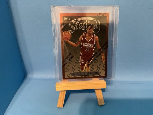 1996-97 Topps Finest - Common - Bronze Allen Iverson #240 (RC)