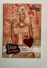 2003 Fleer WWE WRESTLEMANIA XIX DIVA LAS VEGAS TORRIE WILSON Event Worn Mem /150