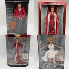 James Dean Marilyn Monroe Barbie Set Of 4 Mattel Vintage