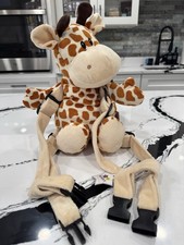 Twinkie Giraffe Plush Toddler Safety Harness Backpack Leash Stuffed Animal Toy