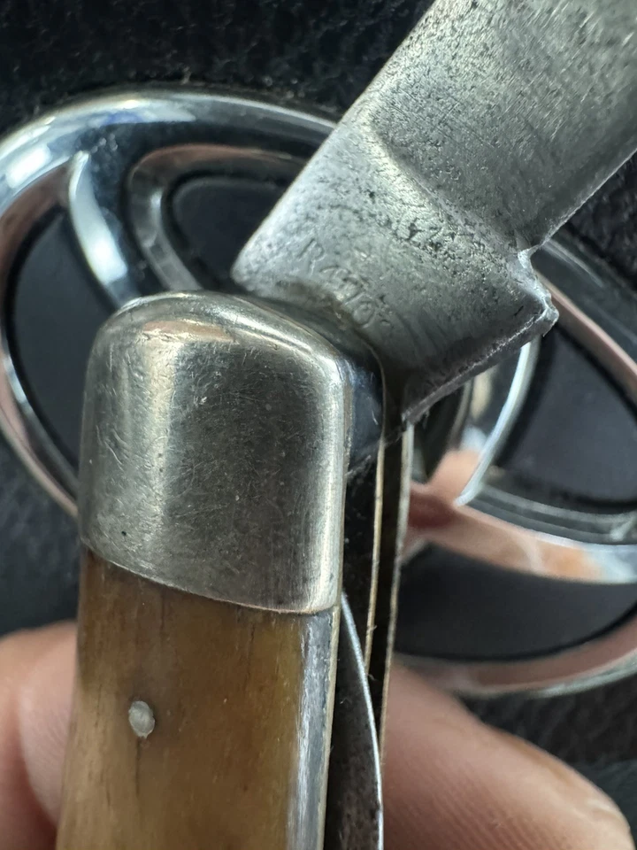 Navaja de Bolsillo Remington UMC R470 Años 30 - Mango Hueso/Cuerno - Original De Colección Foto 4 de 4