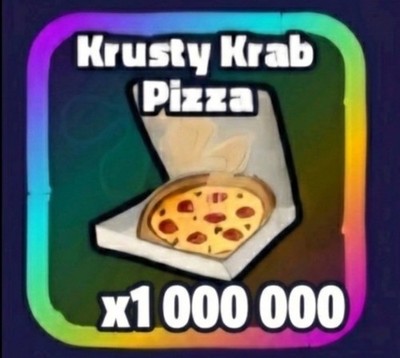 Krusty Krab Pizza x1000000 (250.000.000.000XP) Spongebob Tower Defense (SBTD)