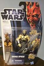 Star Wars  The Clone Wars CW3- Savage Opress Figure  2012  New