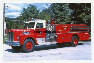 Rutland VT Engine 3 1983 Maxim Fire Truck Photo