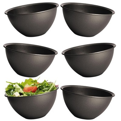 Salatschüsseln Set, 6er Set BPA-freie Kunststoffschüsseln, Servierschalen...