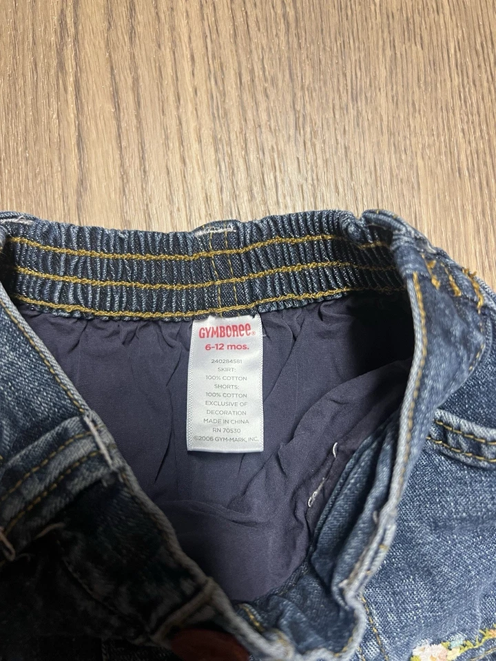 Gymboree Jean Horse Baby Skirt - Image 4 of 4