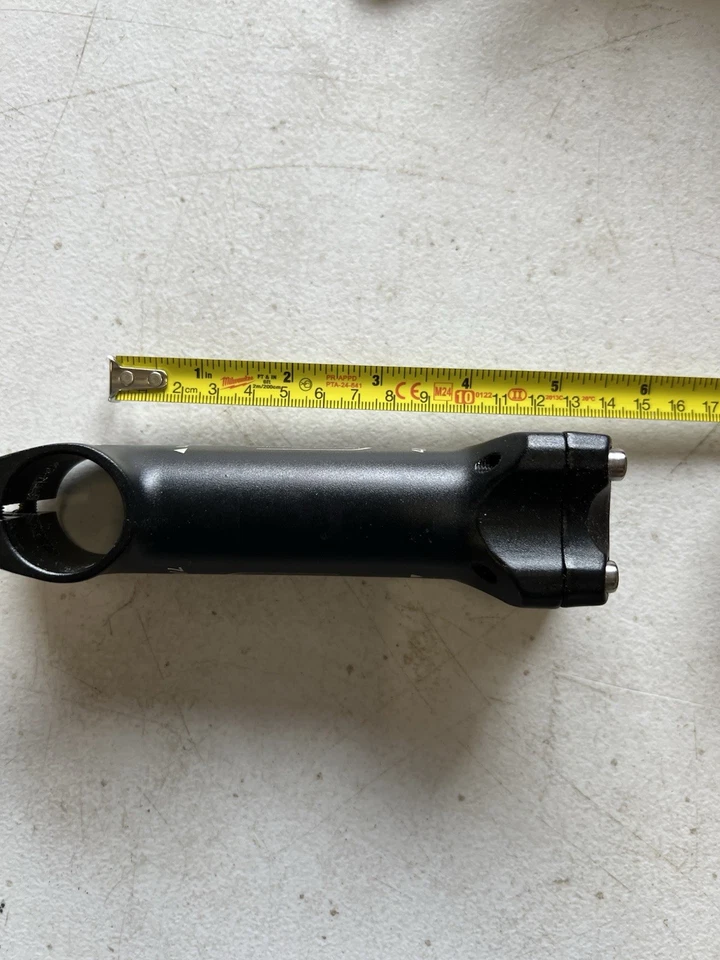 ITM Racer Stem 1 1/8" Threadless 25.4 120mm +/-6° Road CX Gravel Black - Image 4 of 4