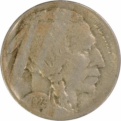 1923-S Buffalo Nickel VF Uncertified #1019