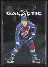 Cale Makar 2025-26 SkyBox Metal Universe All-Galactic Team #GT-4
