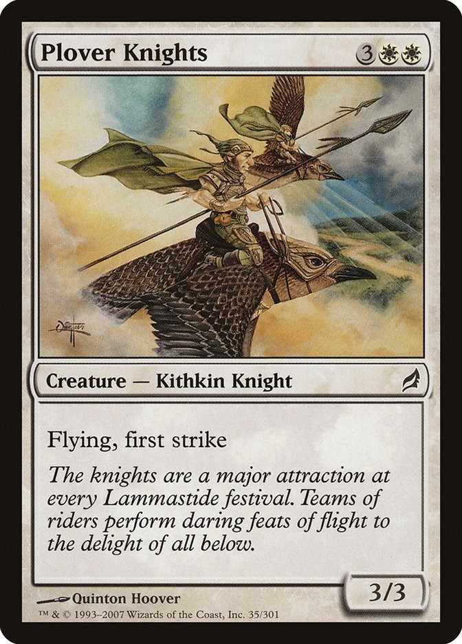 Lorwyn Plover Knights MTG Magic the Gathering NM