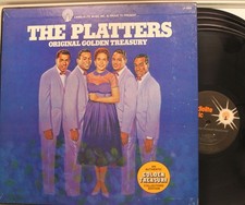 The Platters 4 - Disc Lp Original Golden Treasury On Candlelite Music - Vg