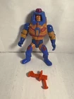 Vtg MAN-E-FACES Motu Masters Of The Universe He-Man Action Figure Complete