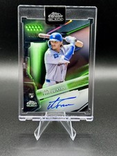 ALEX FREELAND 2026 TOPPS CHROME BLACK ROOKIE AUTO GREEN REFRACTOR RC 31/99