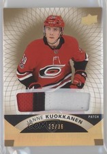 2017 Upper Deck Premier Rookie Premium Materials 32/36 Janne Kuokkanen #51 g3b