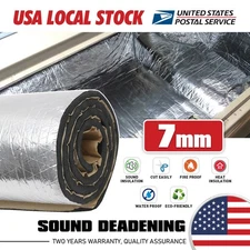 16.5"x315"Sound Deadener Noise Proof Deadening Mat Car Heat Shield Insulation US