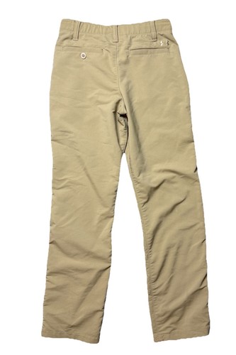 Under Armour Boys Pants Khaki Performance Chinos Sz 12 - Picture 5 of 5