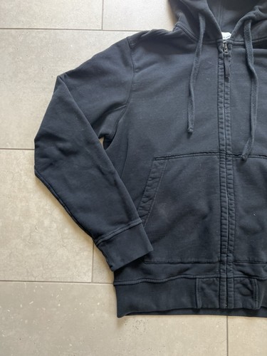 Stone Island Compass Badge Logo Black Jumper Hoodie Zip Up Hooded Sweatshirt XL - Imagen 3 de 15