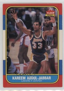 1986-87 Fleer Kareem Abdul-Jabbar #1 HOF