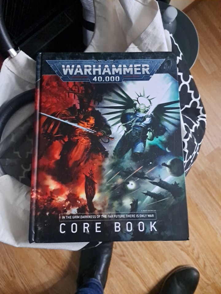 Warhammer 40k Core Book Rulebook 9th Edition Hardback, Imdomitus Edition