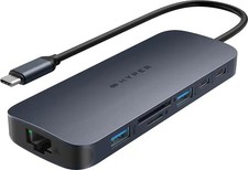 Hyper - HyperDrive Next 6 Port USB-C Hub- MacBook/PC - HD4002GL - Midnight Blue