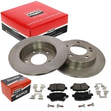 MAPCO 2 BREMSSCHEIBEN Ø262mm + BREMSBELÄGE HINTERACHSE passend für KIA CEE'D PRO