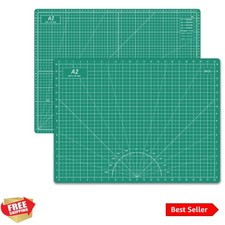 Self-Healing Cutting Mat 18x24 for Sewing, Quilting Crafts - Durable Green