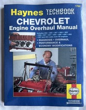Haynes Techbook 1762 Chevrolet Engine Overhaul Manual and Repair Guide FREE SHIP