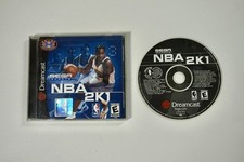 NBA 2K1, Sega Sports (Sega DreamCast) - Complete CIB - Tested MINT