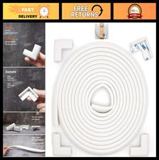 Baby Proof Corner Edge Protector - 15ft Soft Foam Safety Bumper for 4 Corners